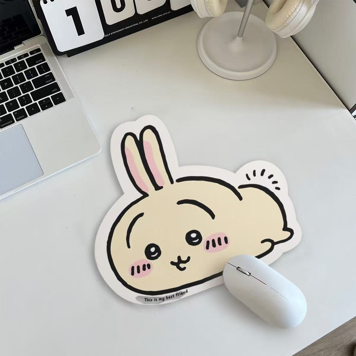 Office Supply Office Stationery Items - Alfombrilla de Ratón de Cuero con