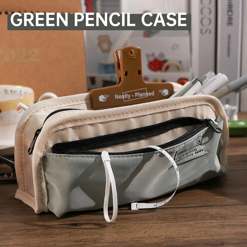 Office Supply Office Stationery Items - Estuche para Lápices de Gran Capacidad,