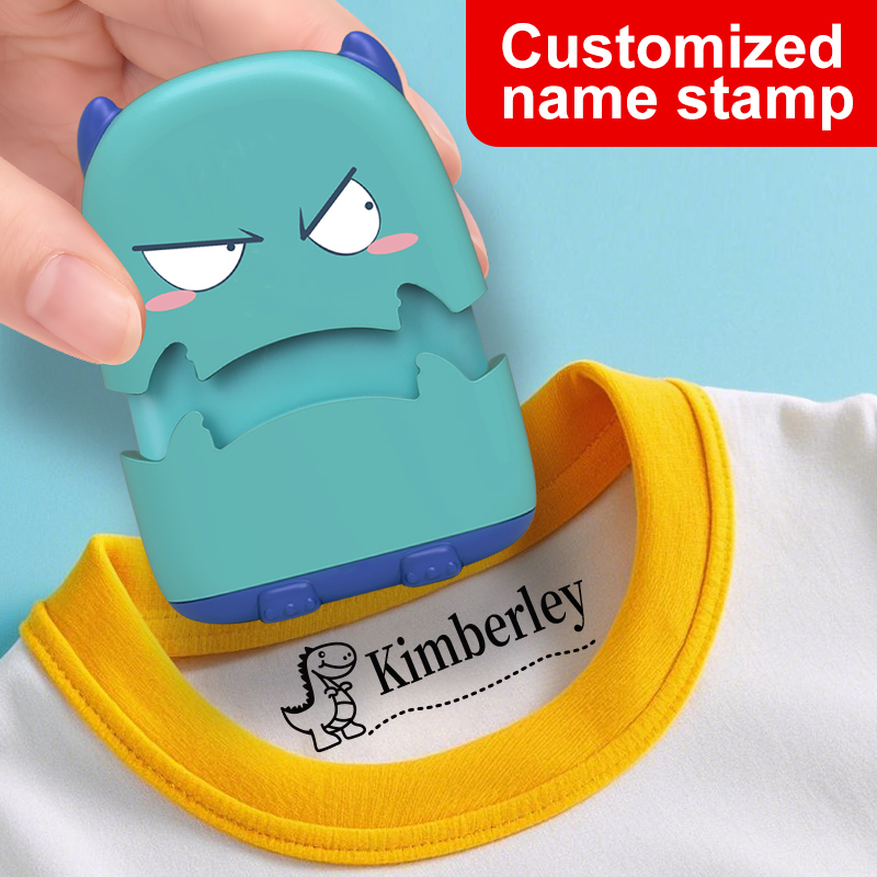Self Inking Stamp - Sello personalizado con nombre de estudiante,