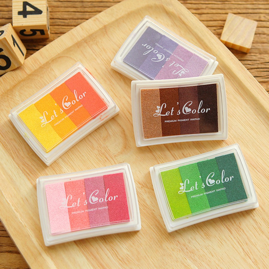 Self Inking Stamp - Almohadillas de Tinta de Colores Degradados