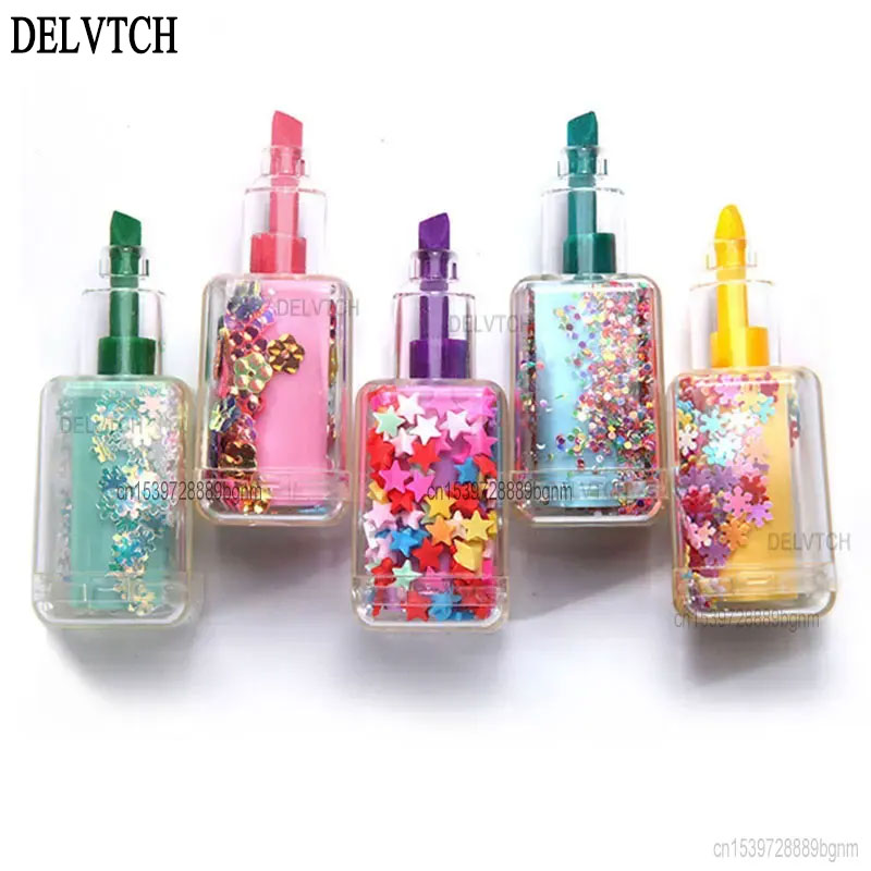 Highlighter Set Pastel - Mini botella de esmalte de uñas,