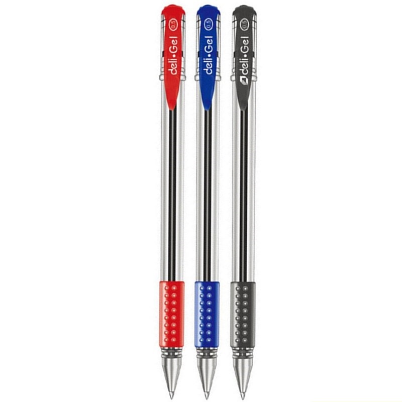 Stationery Office And School Supply Stores - Deli-Bolígrafo de Gel de tinta negra,