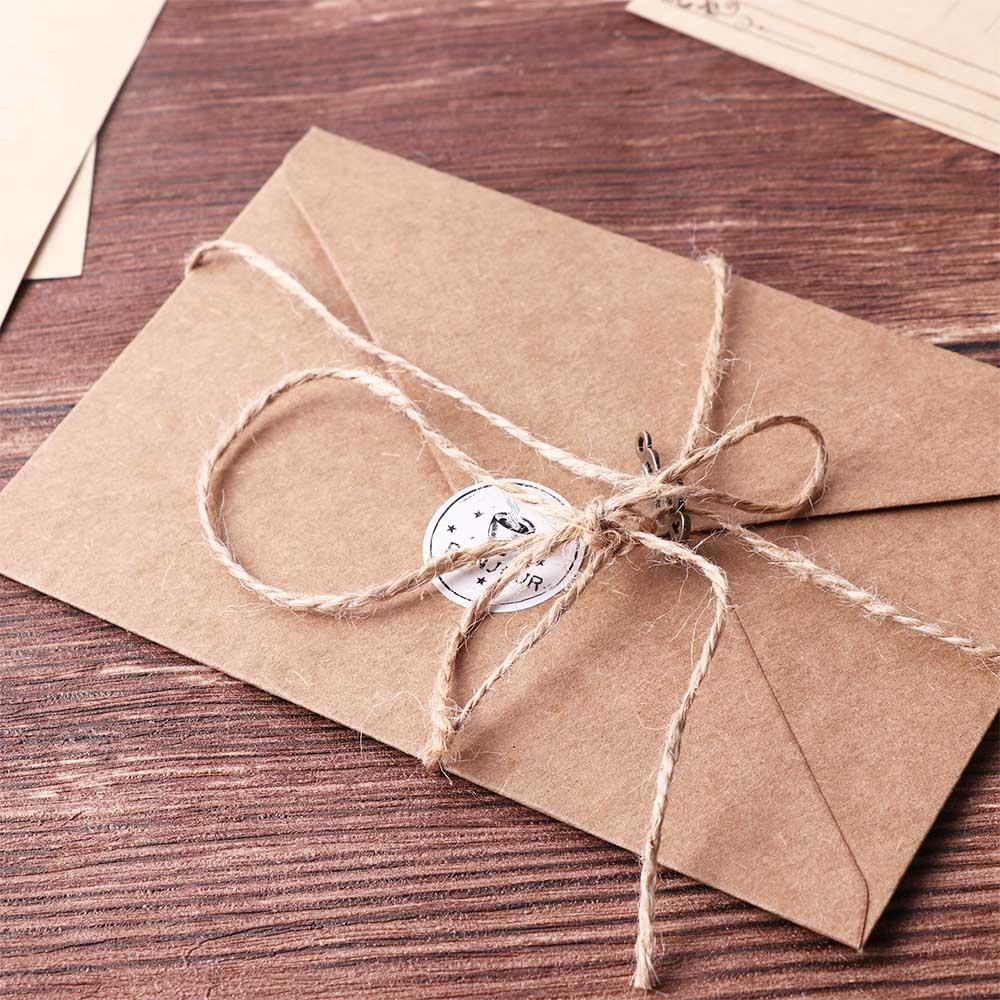 Sobre de invitación de estilo  - Letter Envelope Kraft reseña y precio