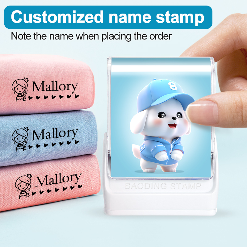 Sello personalizado para ropa  - Self Inking Stamp reseña y precio