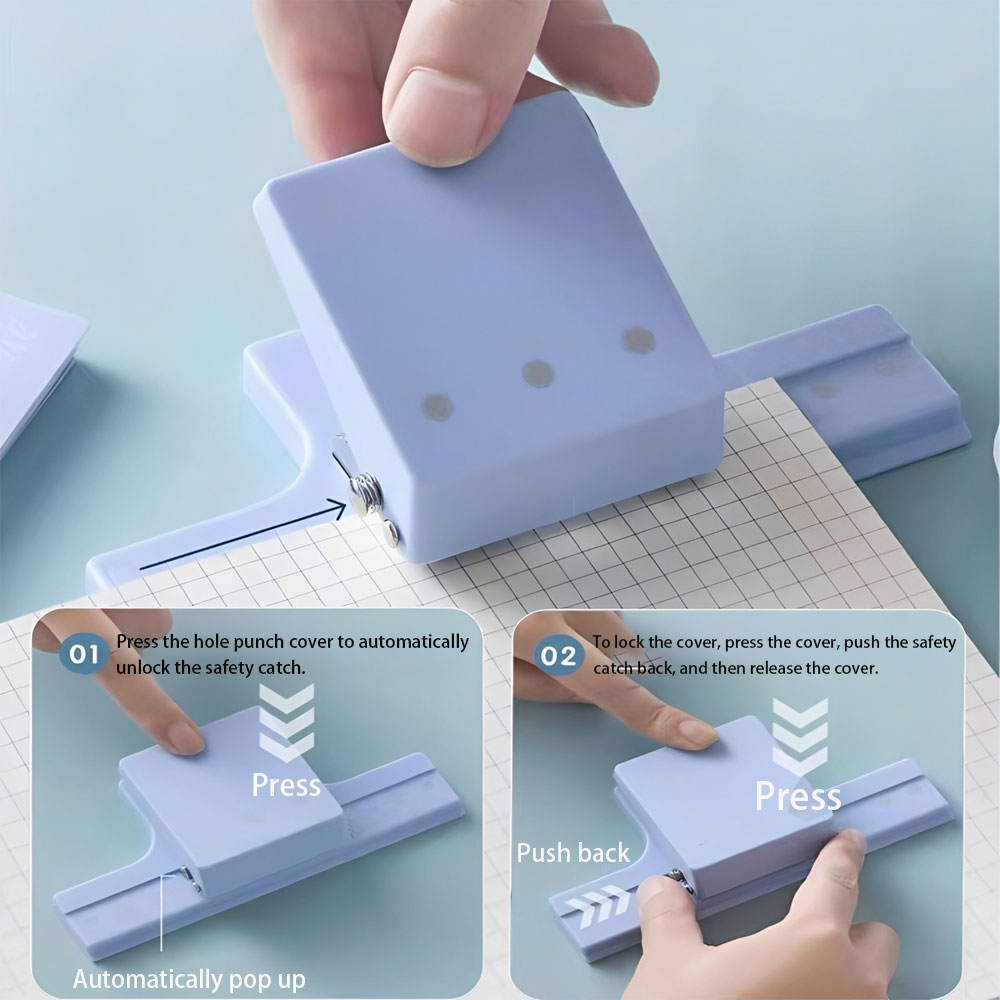Perforadora de 3 agujeros, per - Paper Punch 3 Hole reseña y precio