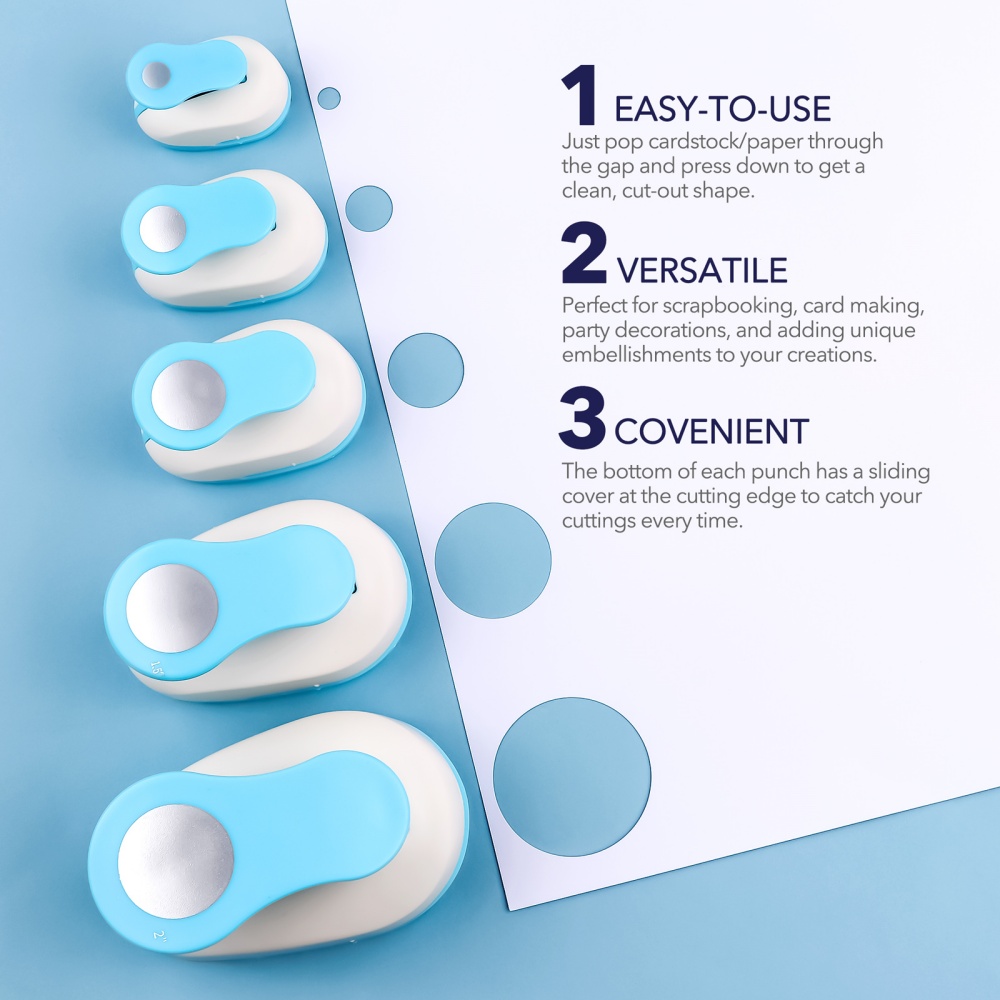 Cortador de papel circular par - Paper Punch 3 Hole reseña y precio