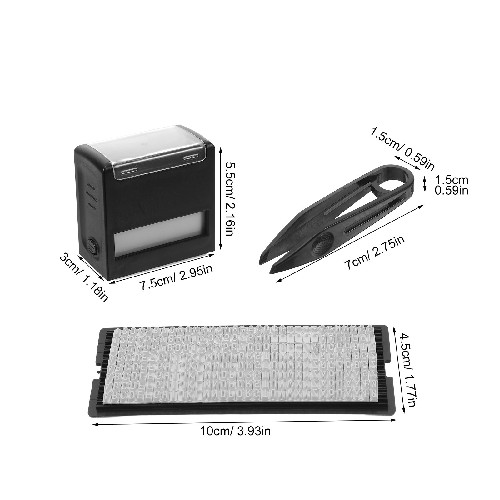 1 Juego de Kit de Sellos Autoe - Self Inking Stamp reseña y precio