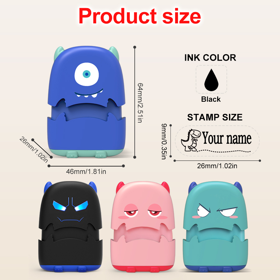 Sello personalizado con nombre - Self Inking Stamp reseña y precio