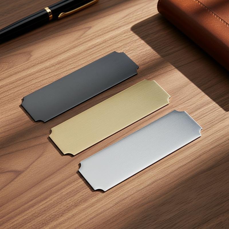 10 Uds. Etiquetas en blanco gr - Desk Name Plate reseña y precio