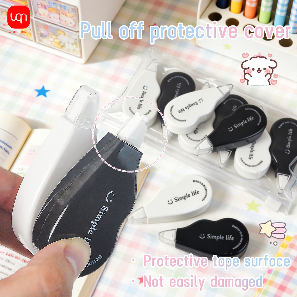 WQN - Mini Cinta Correctora Bl - Office Supply Office Stationery Items reseña y precio