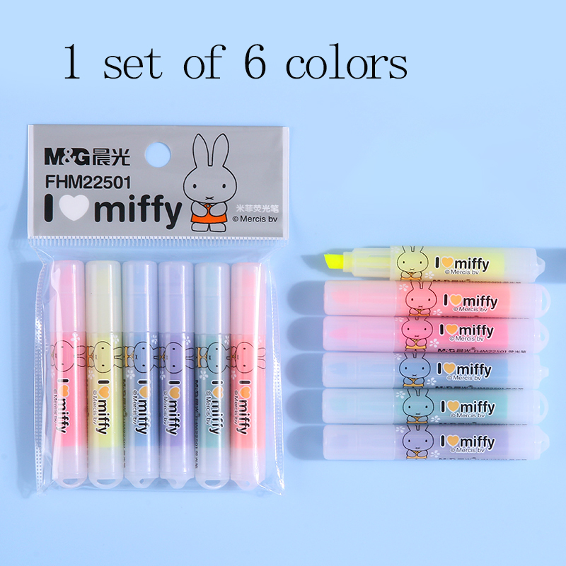 Marcador Resaltador M&G con Pu - Highlighter Set Pastel reseña y precio