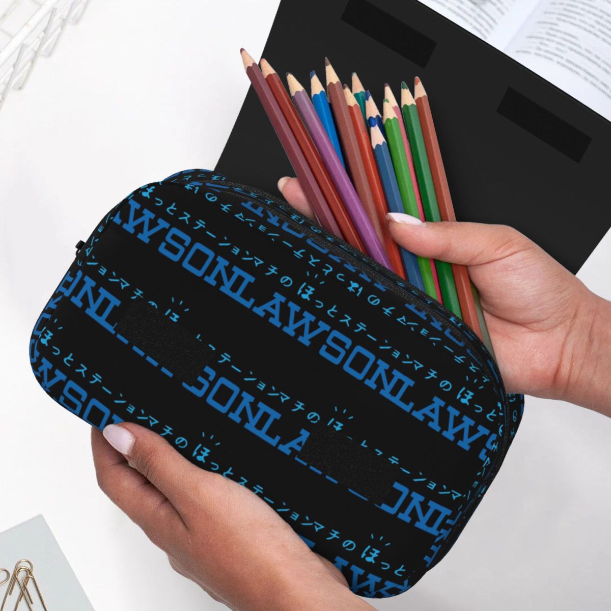 Estuche para lápices Lawson St - Stationery Office And School Supply Stores reseña y precio