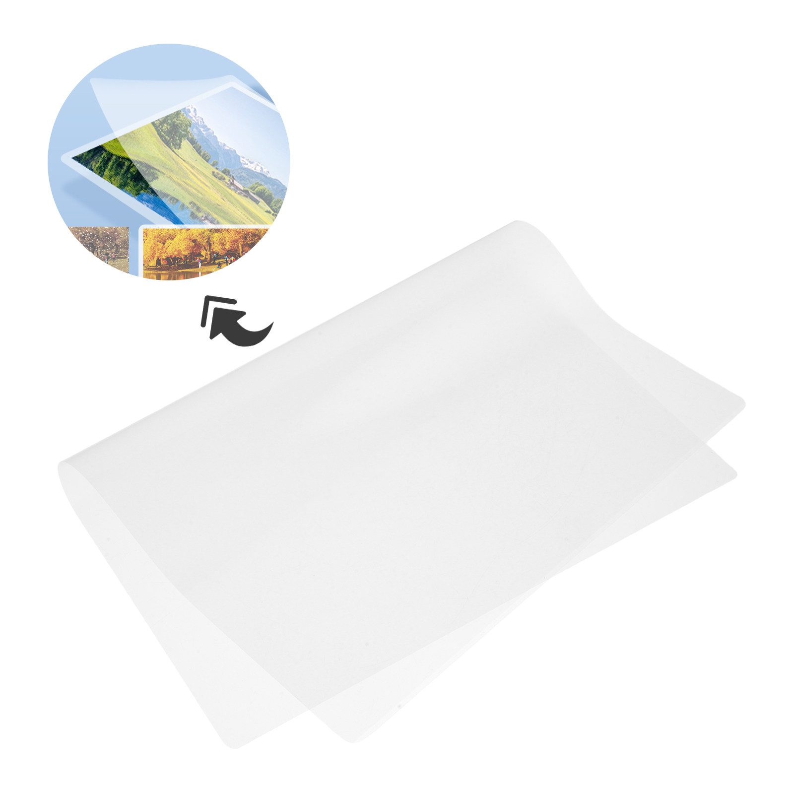 100 Hojas de Bolsas de Laminac - Document Laminator Pouch reseña y precio