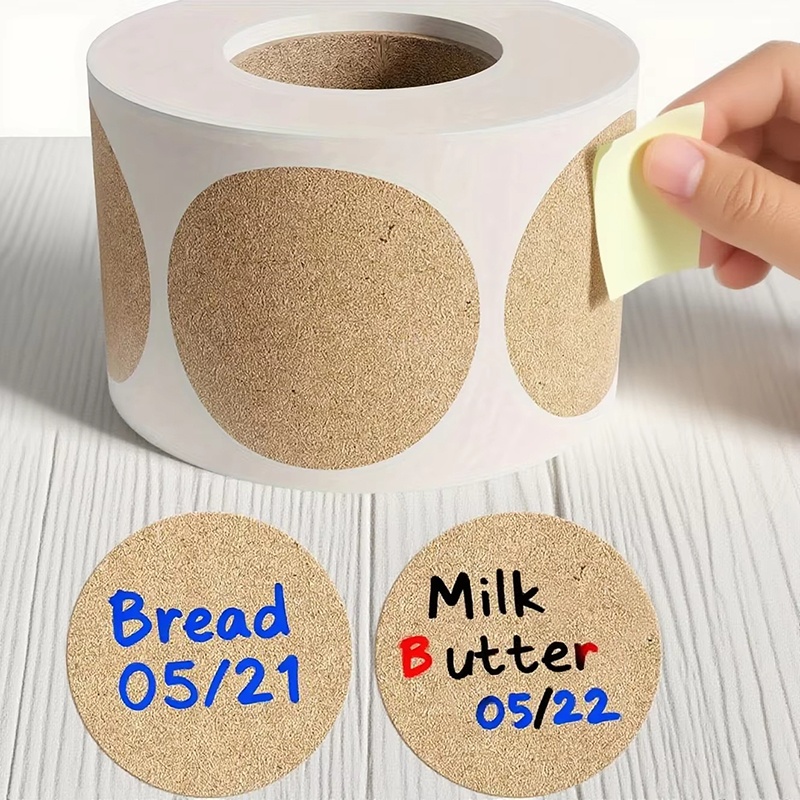 1 rollo de pegatinas de papel  - Letter Envelope Kraft reseña y precio