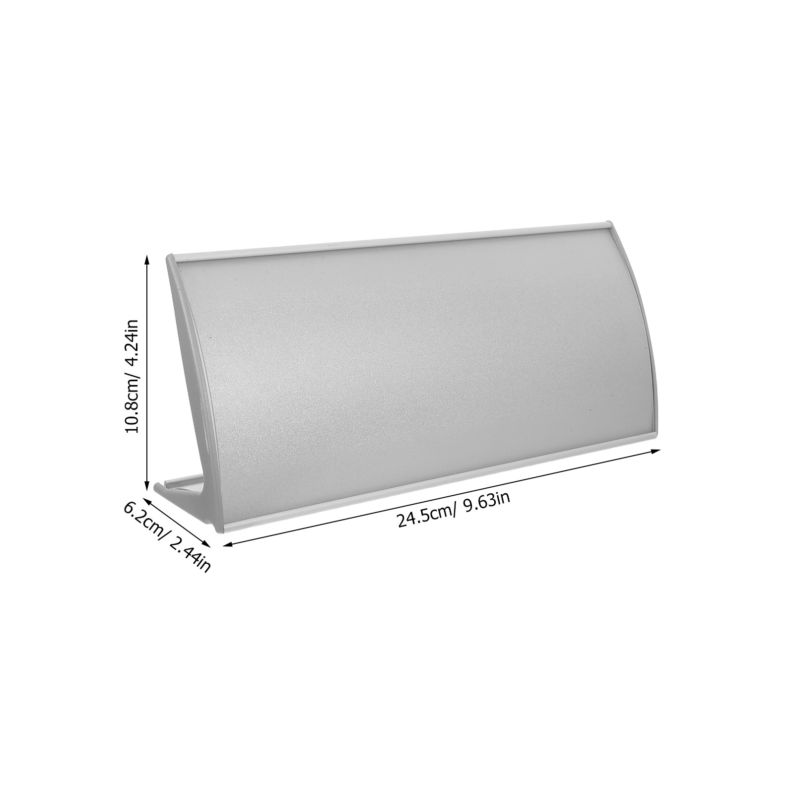 Portaetiquetas de escritorio e - Desk Name Plate reseña y precio